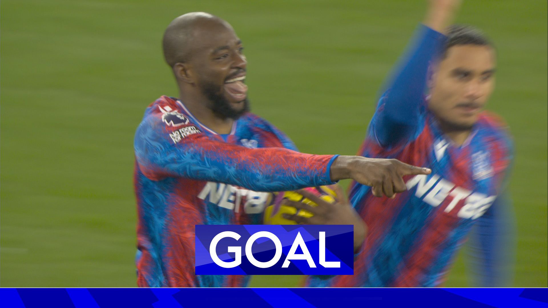 'He enjoyed that one!' | Mateta finds Palace equaliser!