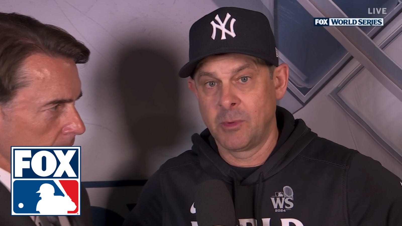 Aaron Boone hopes Yankees would handle title with 'more class' than Dodgers