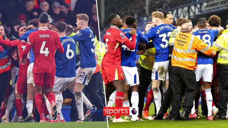 Arne Slot: Liverpool head coach's X-rated rant that led to red card at Everton revealed by FA