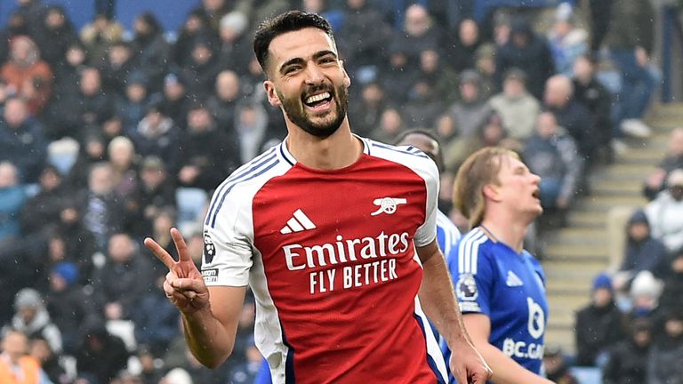 Arsenal: Mikel Arteta fires Liverpool Premier League title race warning after Mikel Merino double closes gap to four points