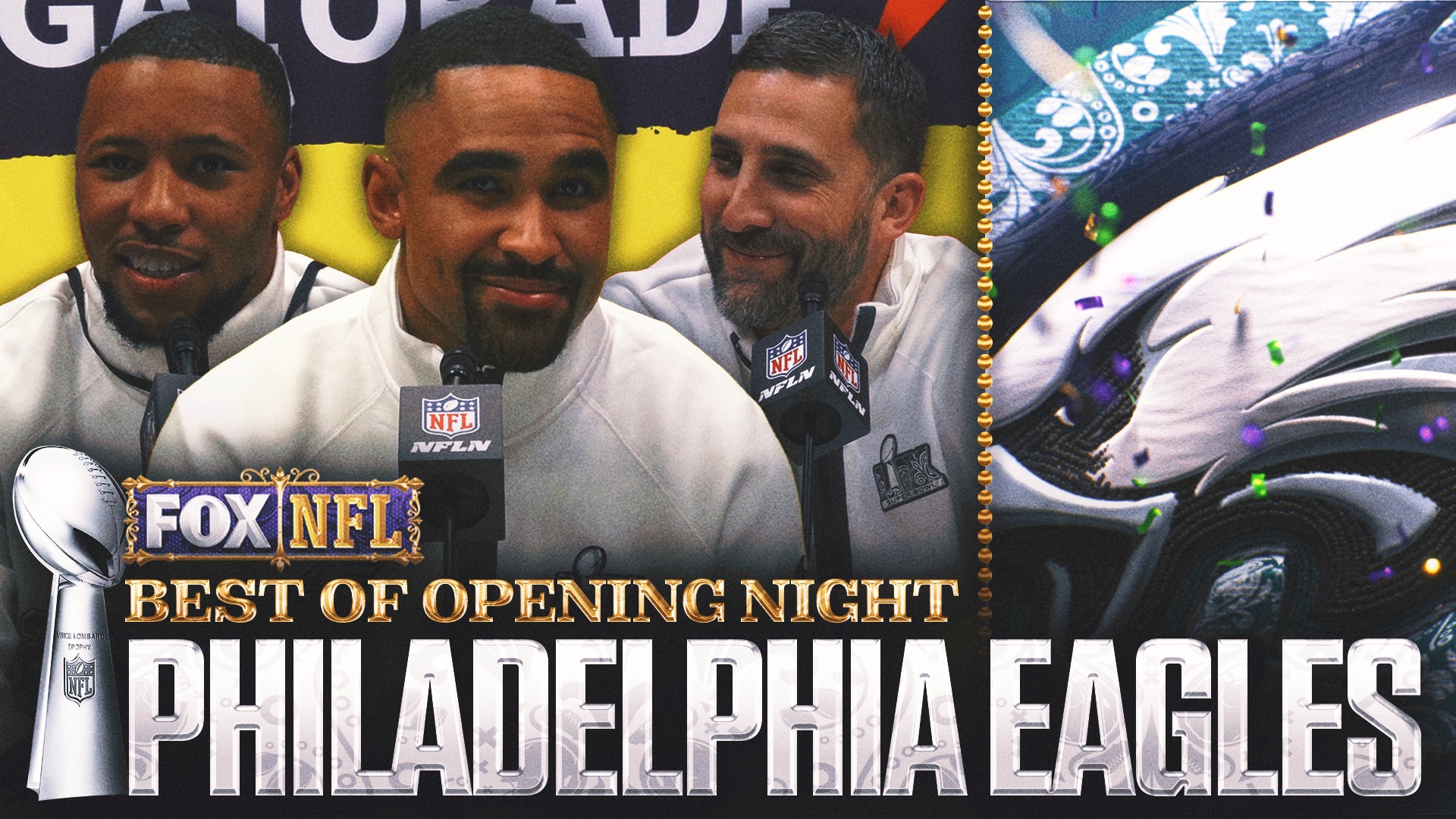 Best of Philadelphia Eagles Opening Night | Super Bowl LIX on FOX