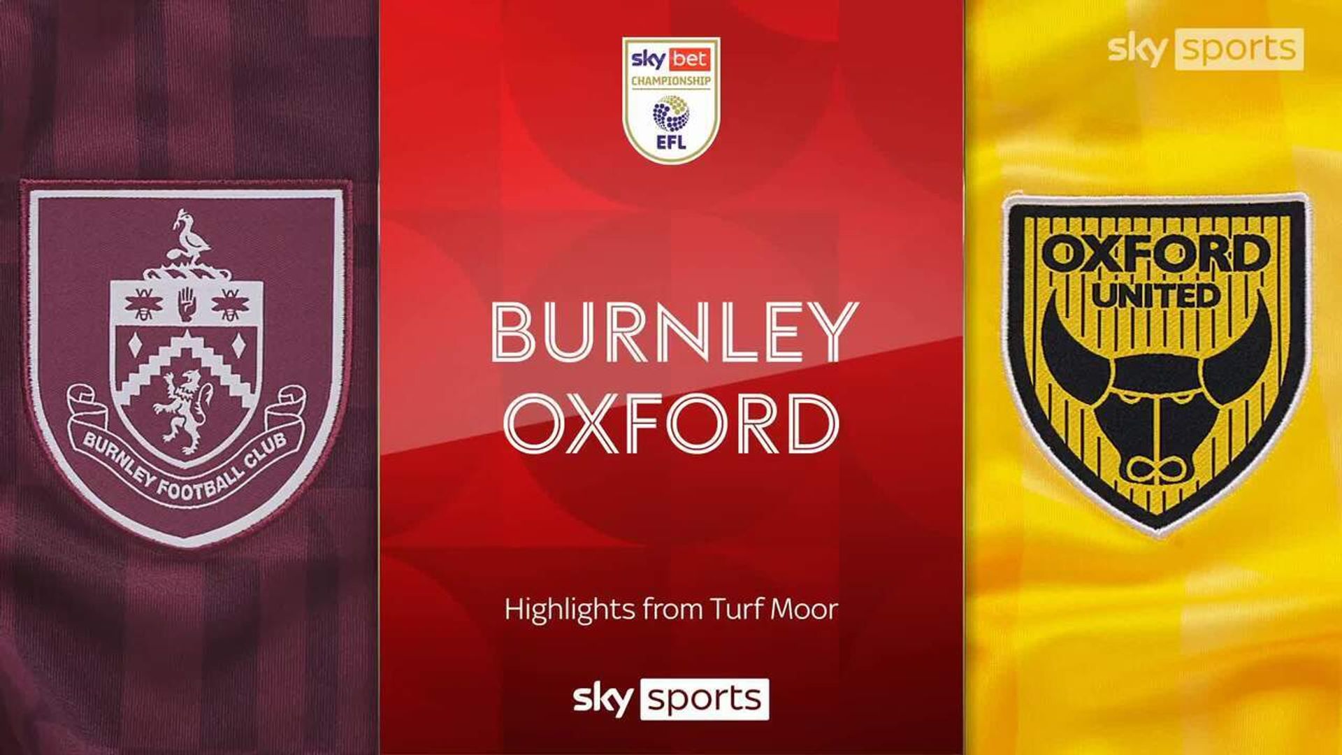 Burnley 1-0 Oxford United | Championship highlights