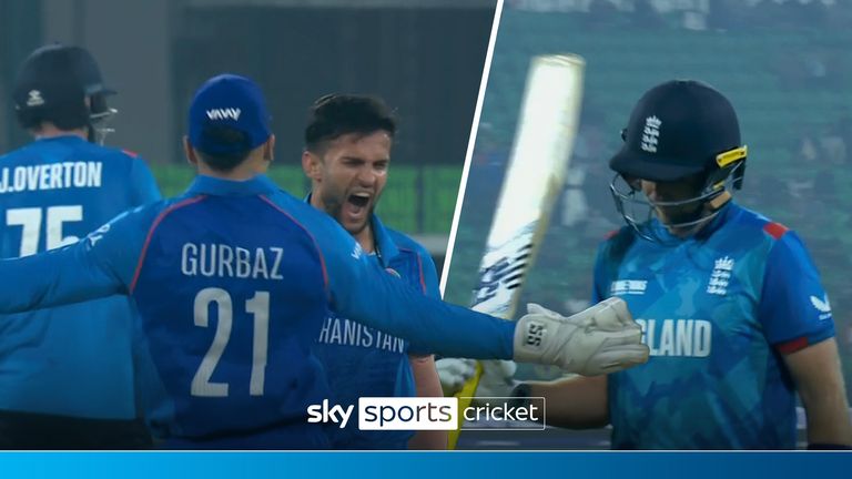 Champions Trophy: England knocked out after Afghanistan earn thrilling eight-run victory in must-win match