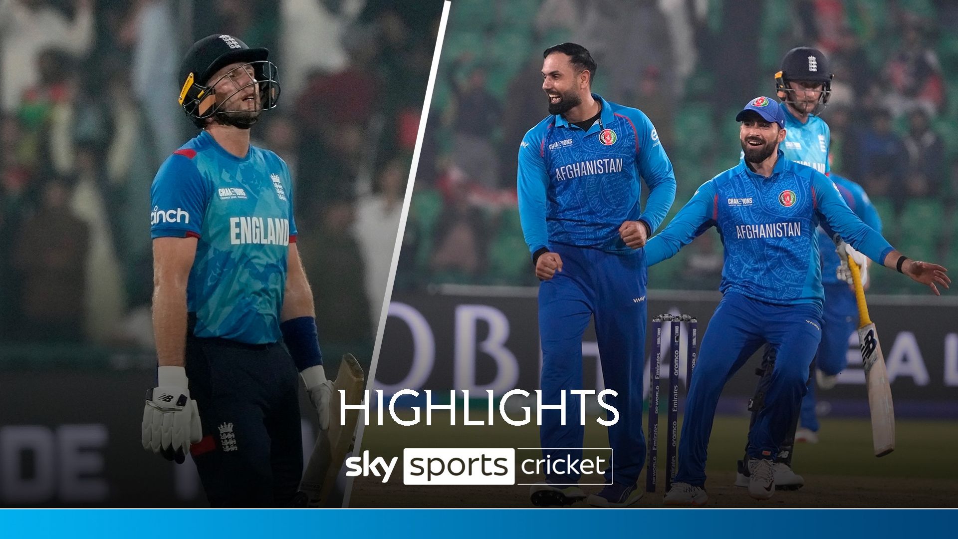 Champions Trophy highlights: England OUT after Afghanistan win thriller!