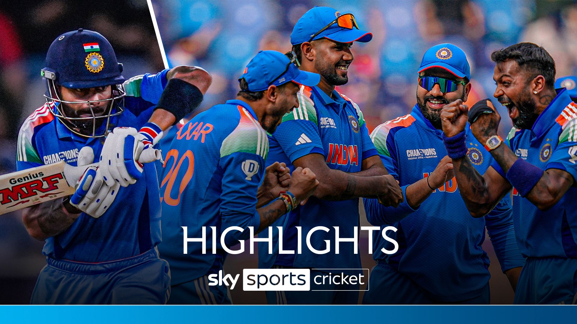 Champions Trophy highlights: Virat Kohli century leads India to victory over Pakistan