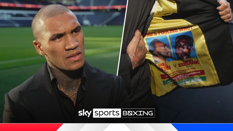 Chris Eubank Jr faces Conor Benn again after egg incident as British rivals hold second press conference