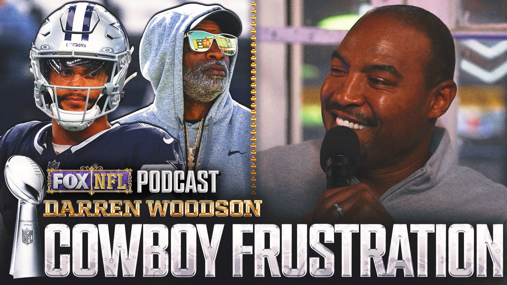 Darren Woodson talks Dallas Cowboys disappointment, Deion Sanders & Chiefs dynasty | NFL on FOX Pod