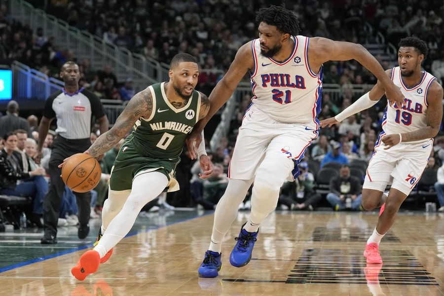 Deadspin | Damian Lillard (43 points), Bucks use 3-point barrage to beat 76ers