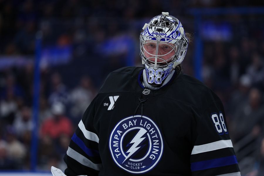 Deadspin | Andrei Vasilevskiy, Lightning look to stay hot vs. Kraken