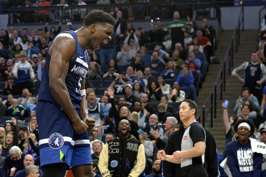 Deadspin | Anthony Edwards aims for encore as Wolves host Rockets