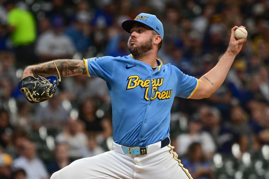 Deadspin | Brewers shut down LHP DL Hall (lat strain) for several weeks