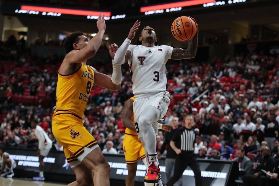 Deadspin | JT Toppin (41 points) leads No. 12 Texas Tech past ASU in 2 OTs