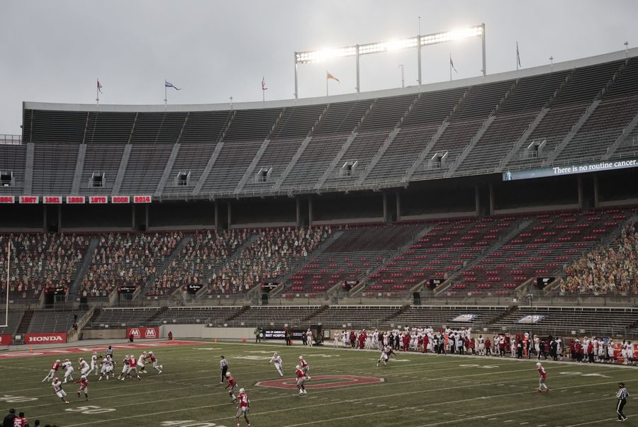 Deadspin | Jackets, Wings ready to bring state rivalry to Ohio Stadium