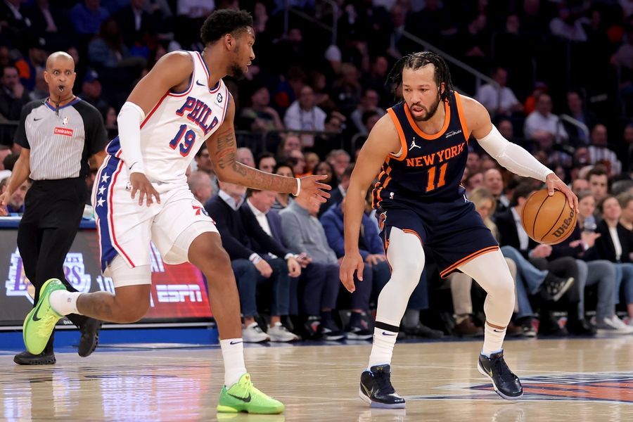 Deadspin | Jalen Brunson, Knicks send 76ers to ninth straight loss