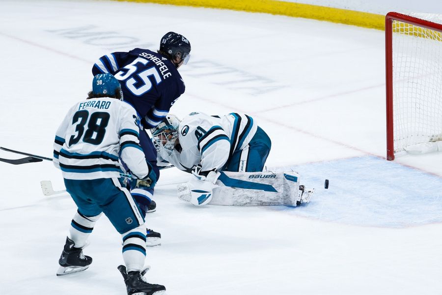 Deadspin | Jets' Mark Scheifele becomes franchise goals leader with OT winner vs. Sharks