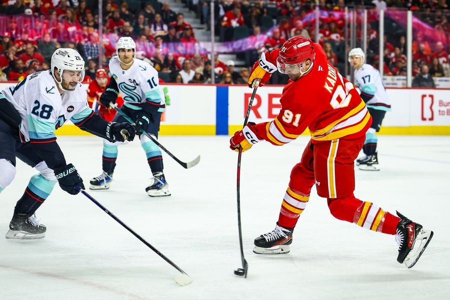 Deadspin | Kraken cap late comeback with OT win over Flames