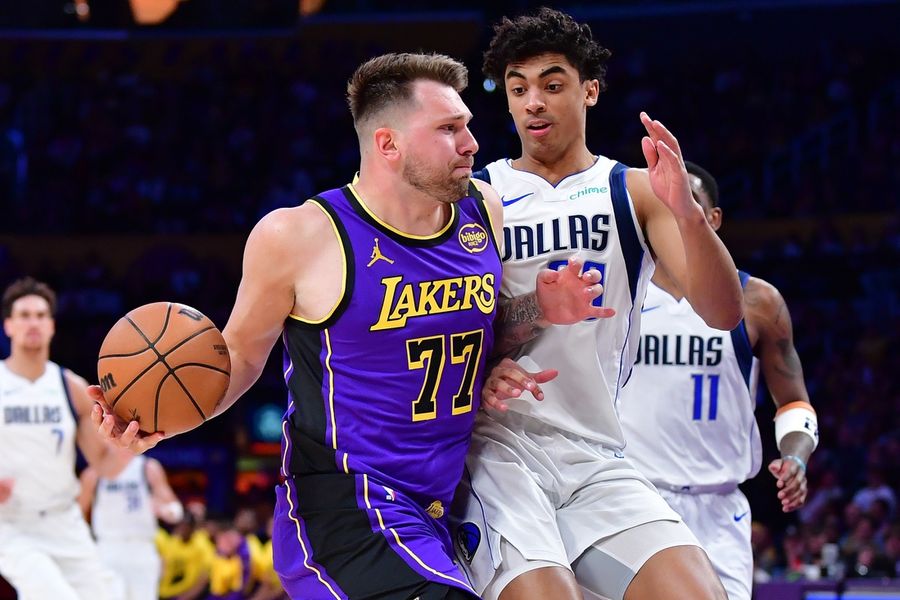 Deadspin | Luka Doncic's triple-double leads Lakers past Mavs in 1st meeting since trade