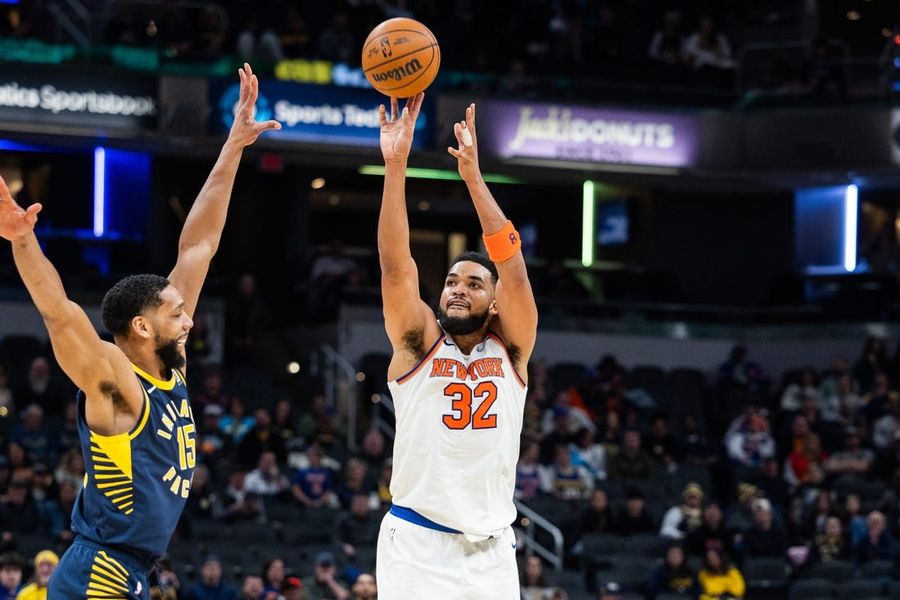 Deadspin | NBA roundup: Karl-Anthony Towns, Knicks trounce Pacers