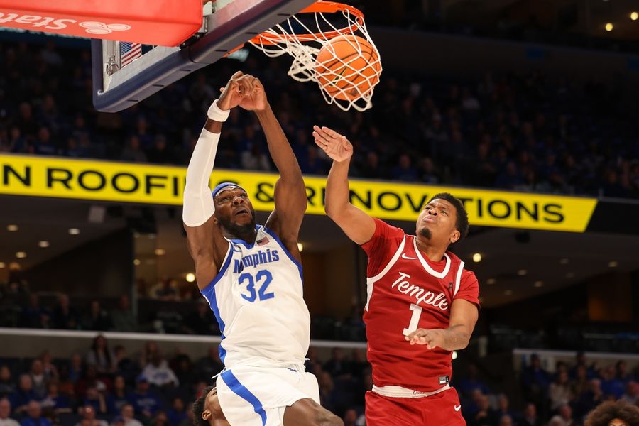 Deadspin | No. 17 Memphis tops Temple, avenging lone AAC loss