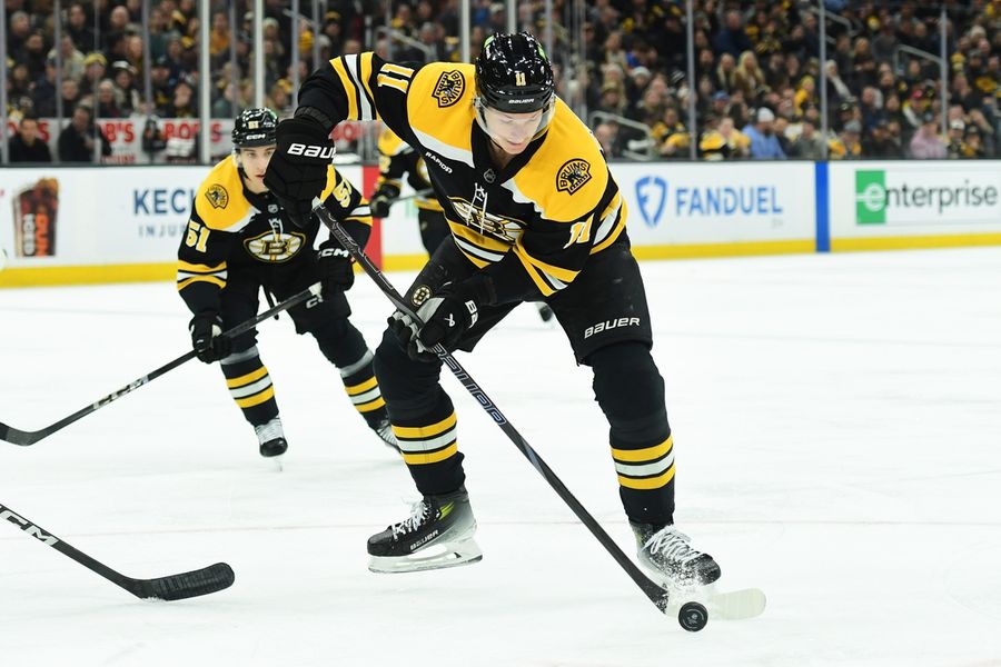 Deadspin | Reports: Bruins F Trent Frederic week-to-week with lower-body issue