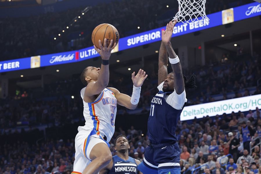 Deadspin | Timberwolves rally from 16 back en route to OT win over Thunder