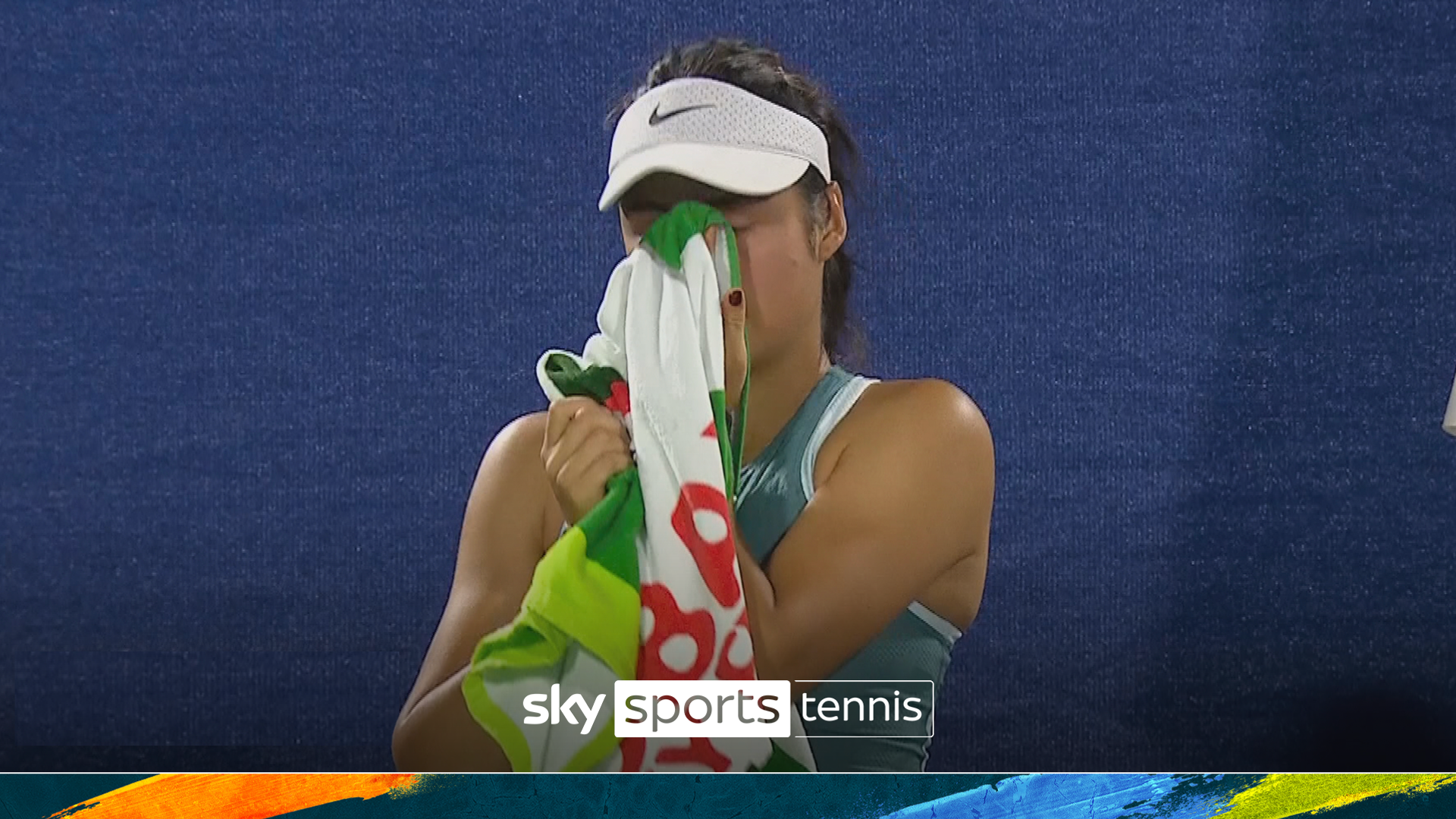 Emma Raducanu left in tears as man ejected from Dubai tournament