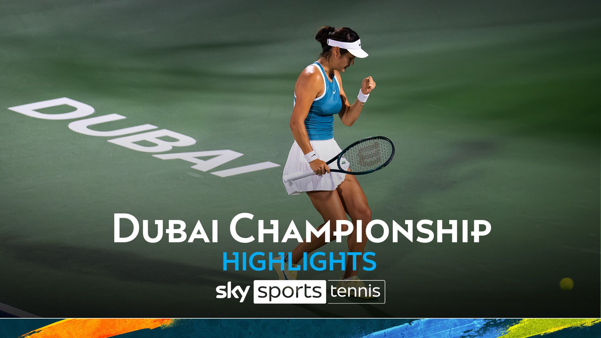 Emma Raducanu vs Maria Sakkari | Dubai Championship