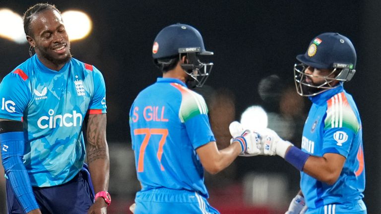 England lose to India by four wickets in first ODI after batting slump in Nagpur