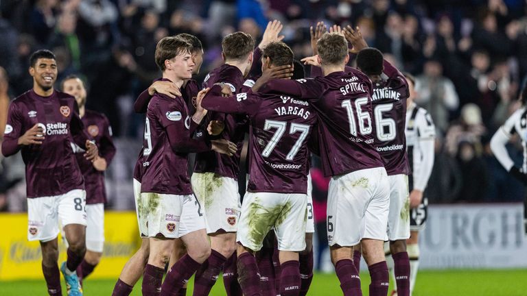 Hearts 3-1 St Mirren: Neil Critchley's side move into the top six with comeback victory at Tynecastle Park