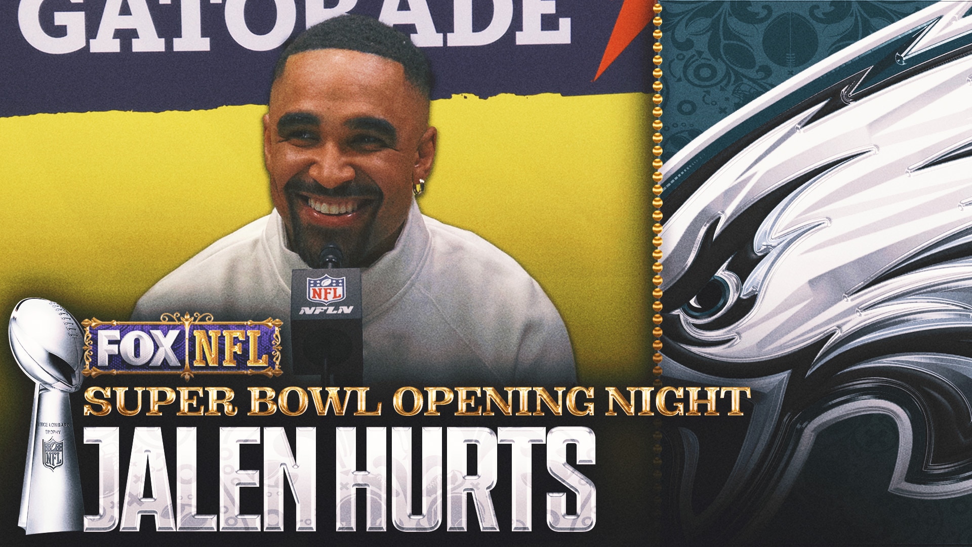 Jalen Hurts' best moments during Super Bowl LIX Opening Night | NFL on FOX