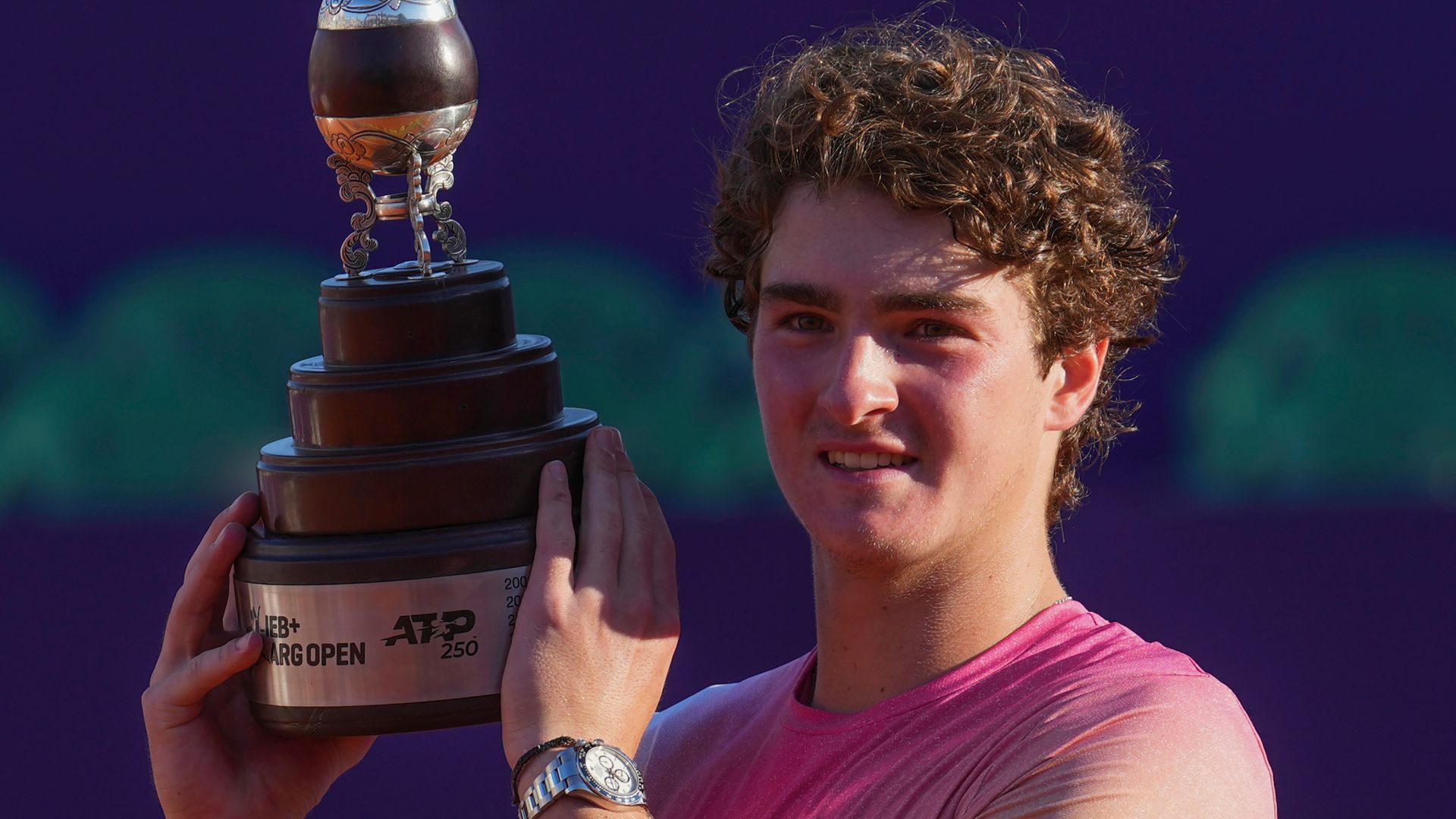 Joao Fonseca, 18, becomes first player born in 2006 to win ATP Tour singles title with Andy Murray leading praise