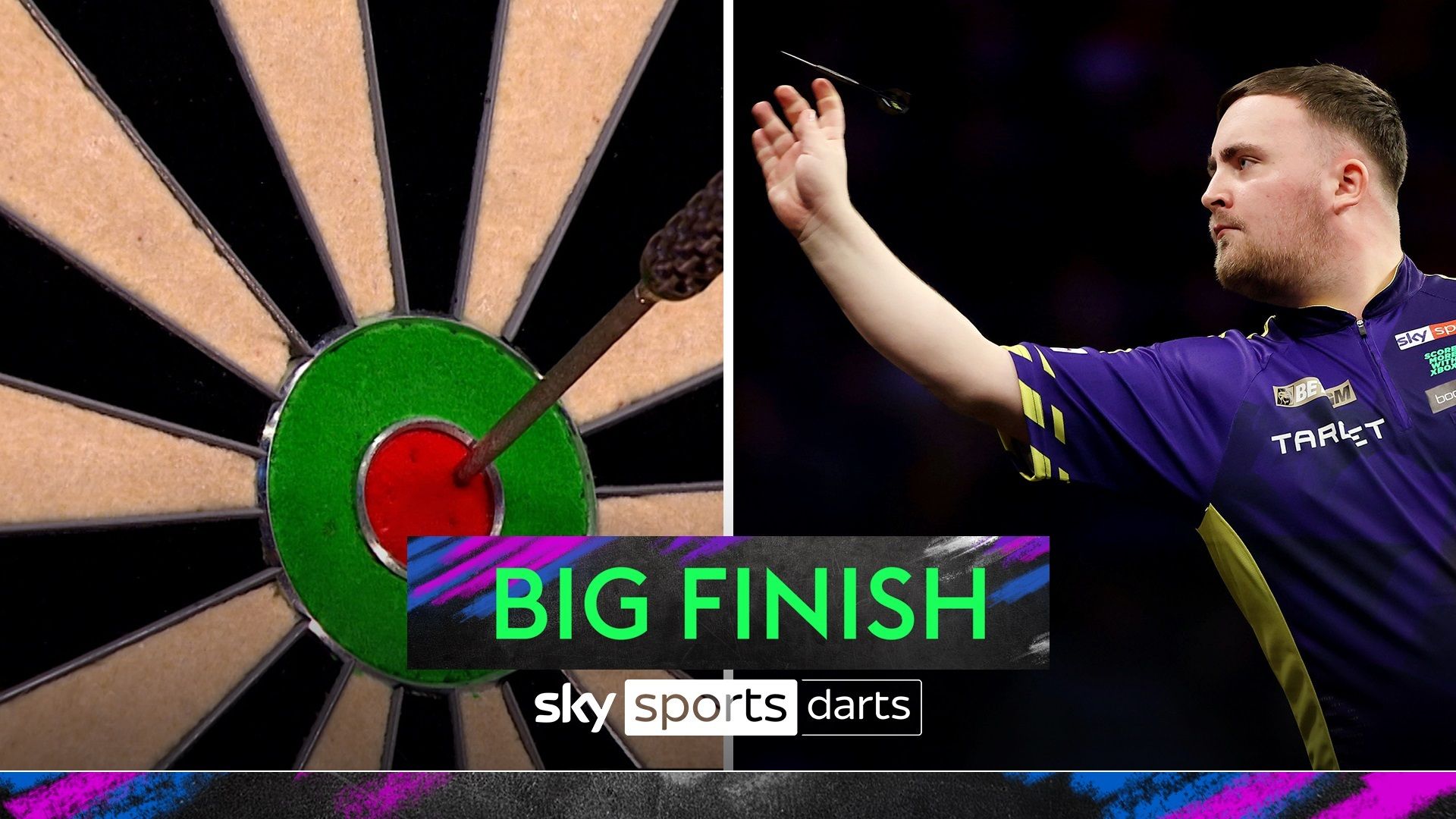 Luke Littler's incredible 161 finish vs Michael van Gerwen in Premier League opener