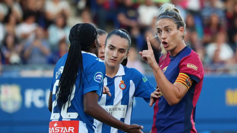 Mapi Leon: Espanyol accuse Barcelona defender of 'violating the privacy' of Daniela Caracas during Liga F match