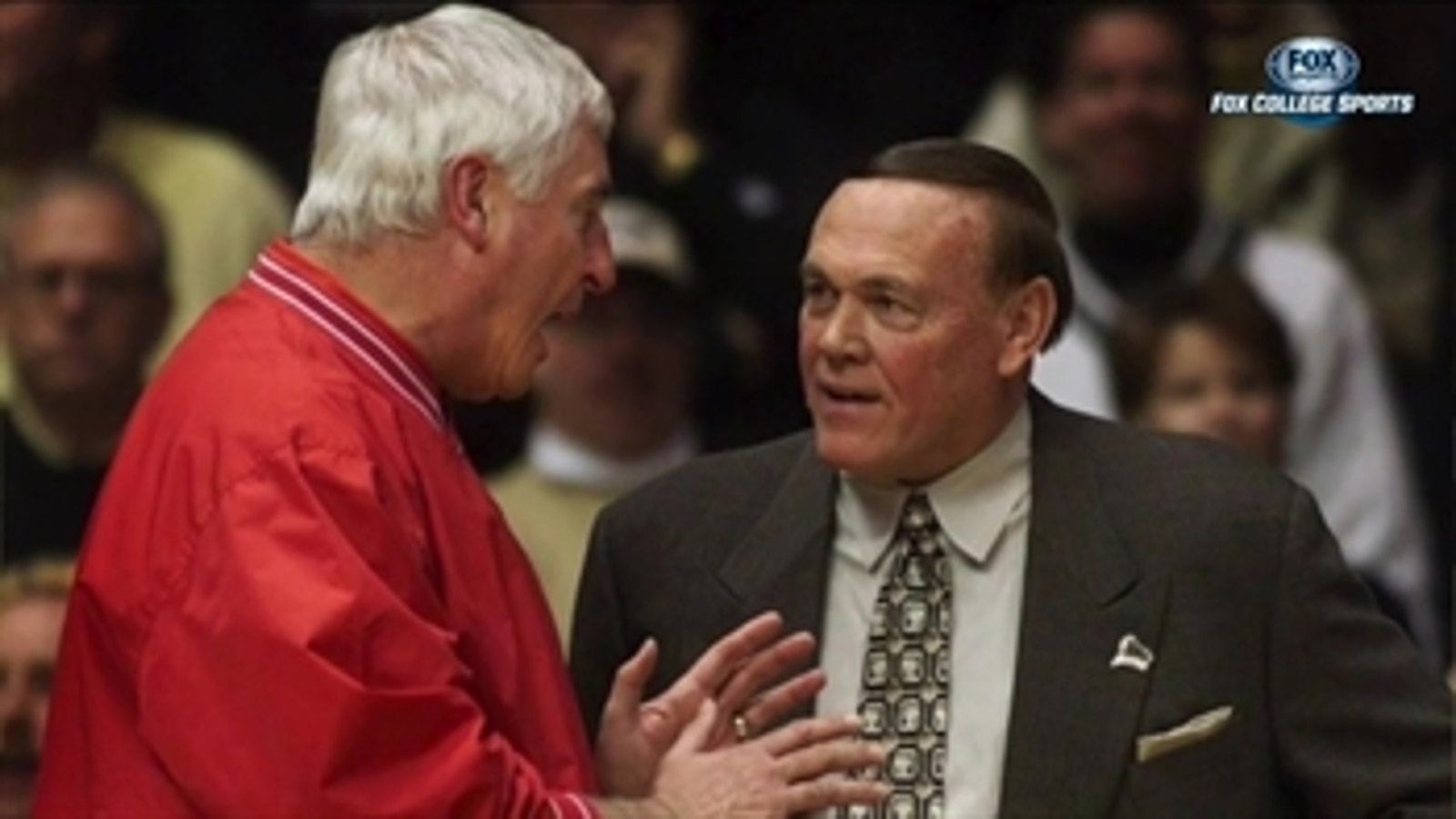 Mike Woodson says he sat in Bob Knight’s thrown chair in Indiana’s upset over Purdue