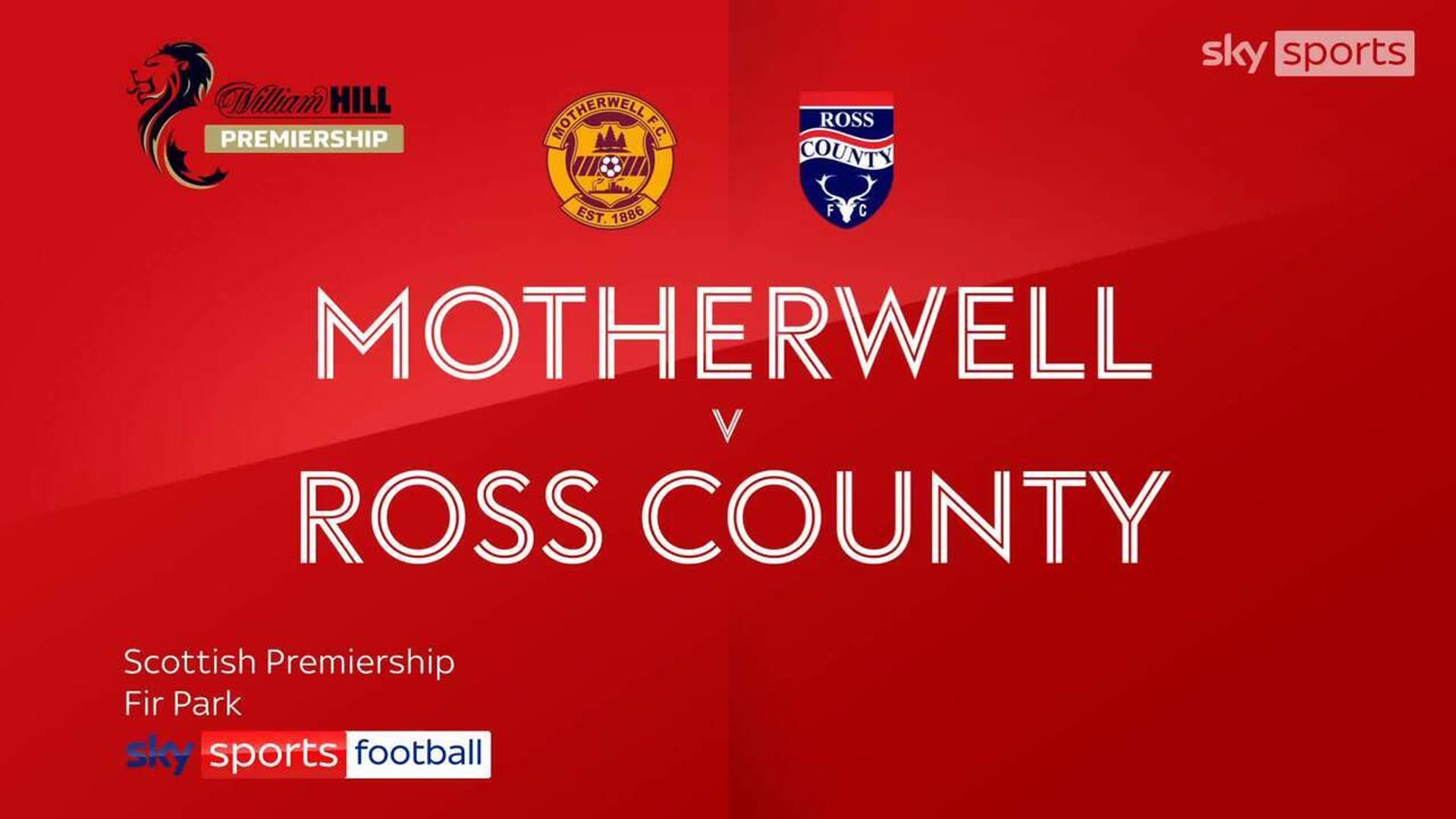 Motherwell 0-3 Ross County | Scottish Premiership Highlights