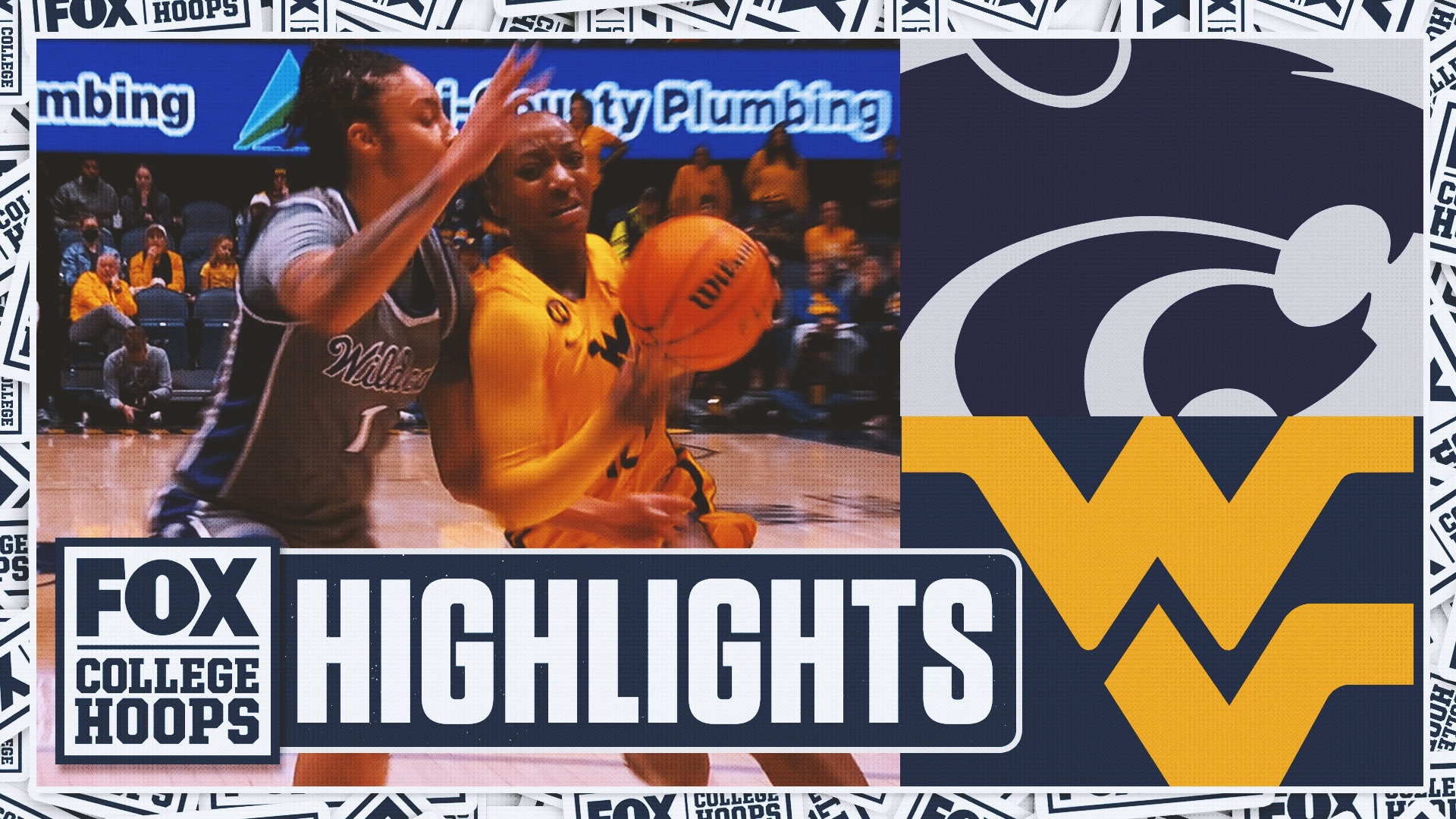 No. 12 Kansas State Wildcats vs. No. 17 West Virginia Mountaineers | FOX College Hoops