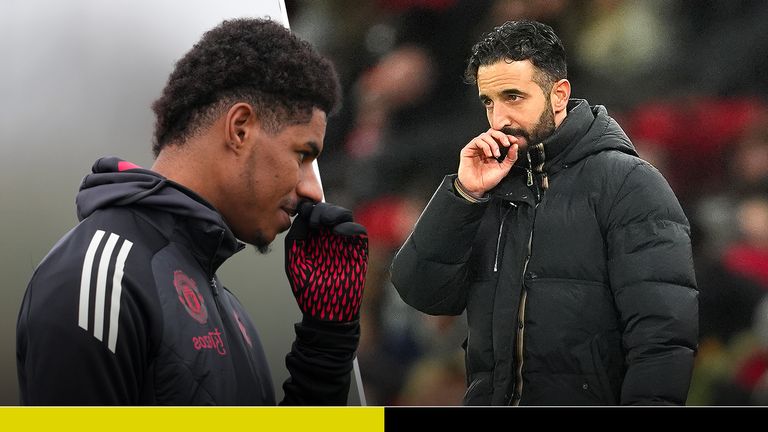 Paul Merson: Ruben Amorim's job on the line at Man Utd with Marcus Rashford decision