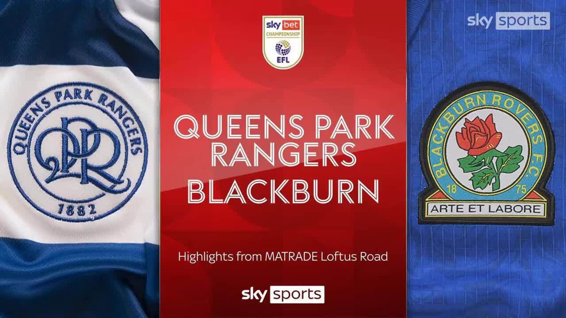 QPR 2-1 Blackburn Rovers | Championship highlights