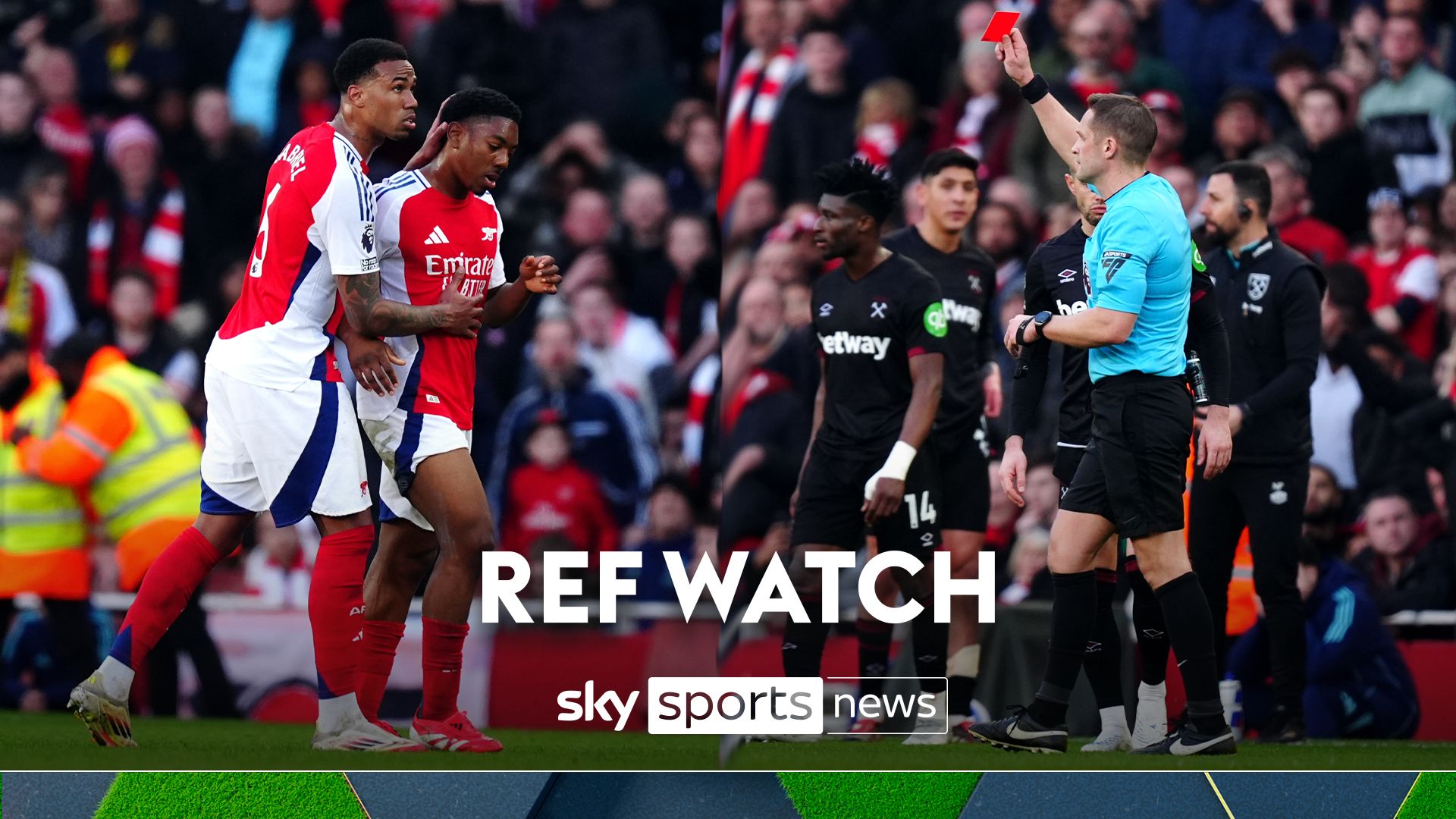 Ref Watch: Myles Lewis-Skelly's red card was a 'really good intervention by VAR'