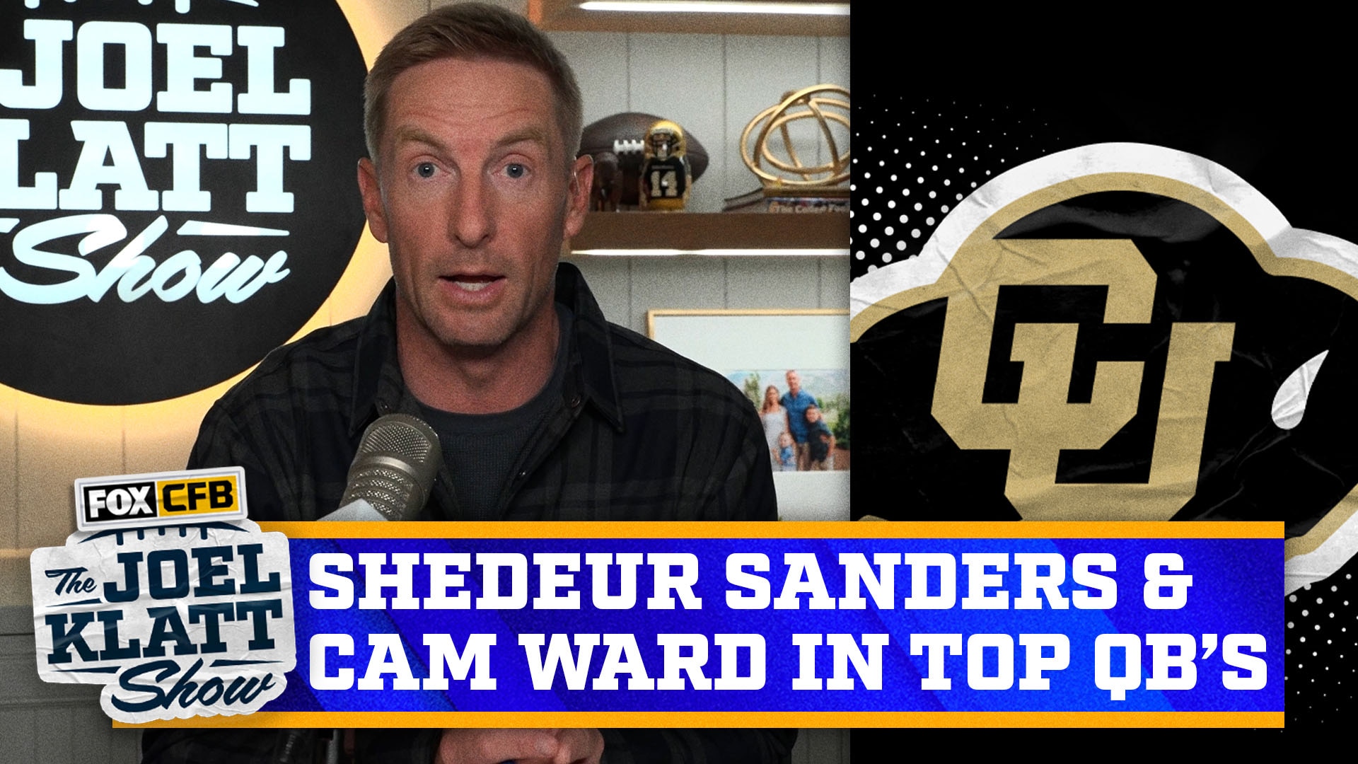 Shedeur Sanders & Cam Ward in Joel Klatt’s Top 5 QB’s in the 2025 NFL Draft | Joel Klatt Show