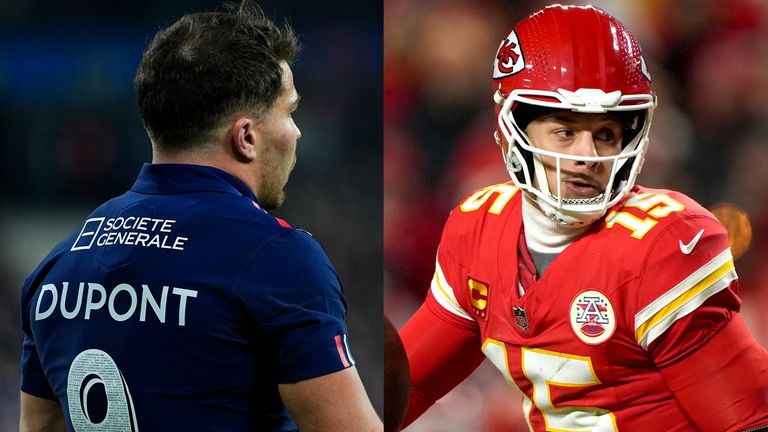 Six Nations 2025: Patrick Mahomes' rugby equivalent is Antoine Dupont, says England attack coach Richard Wigglesworth