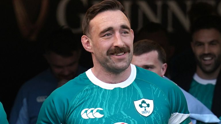 Six Nations: Ireland make seven changes for Wales clash as Dan Sheehan named captain on return to starting XV