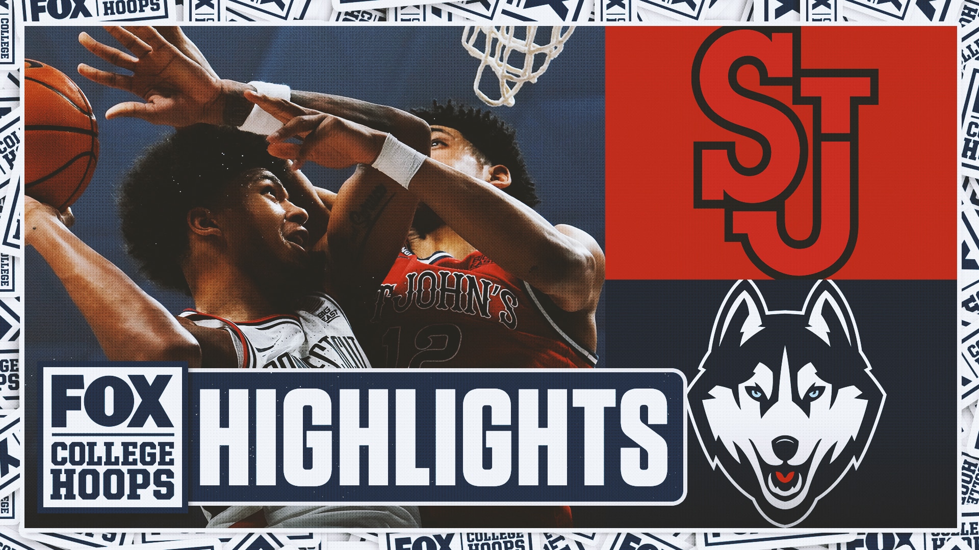 St. John's vs. UConn Highlights | CBB on FOX