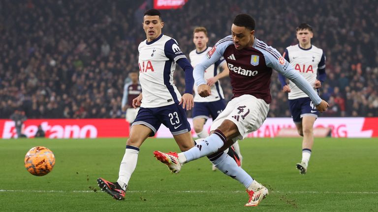 Aston Villa 2-1 Tottenham Hotspur: Spurs out of all domestic competitions after defeat in FA Cup fourth round