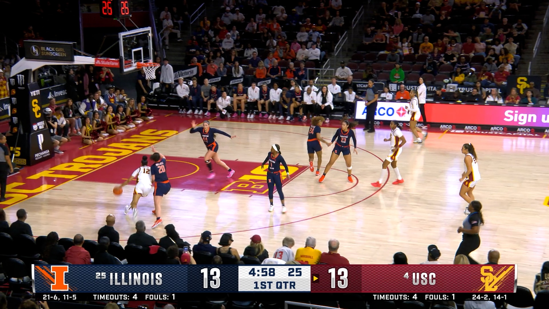 USC's JuJu Watkins pulls off impressive euro step en route to dazzling finish vs. Illinois