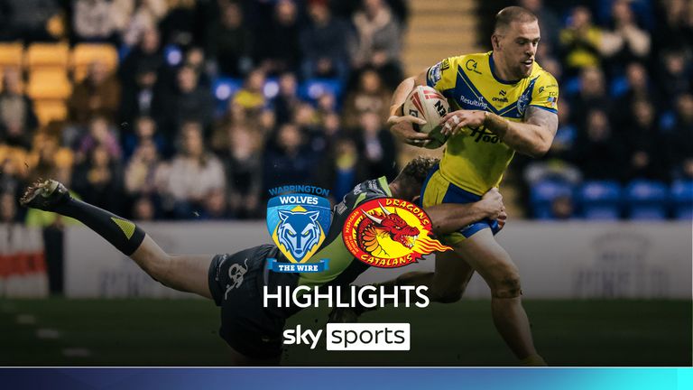 Warrington Wolves 18-12 Catalans Dragons: Sam Burgess' side claim Super League win on Luke Littler night as Wigan Warriors dominate Hull FC