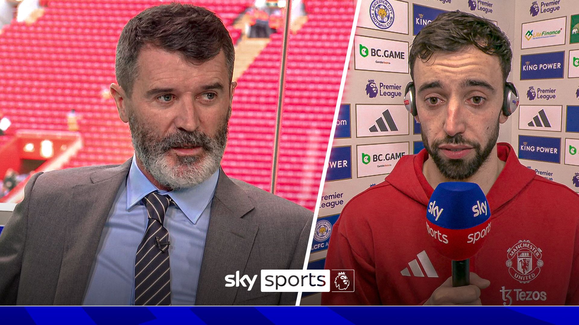 'I know you're talking about Roy Keane!' | Bruno Fernandes responds to leadership criticism