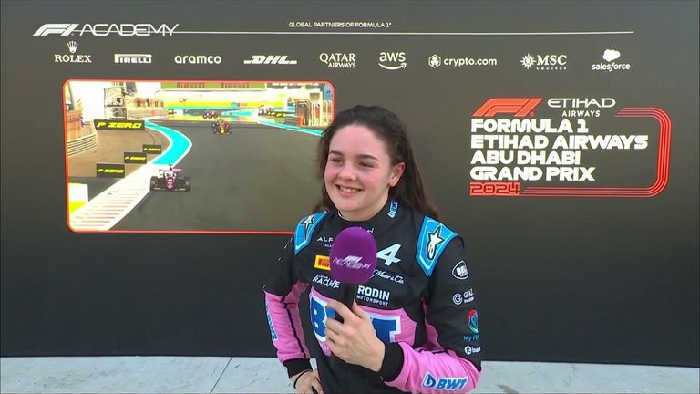 Abbi Pulling: F1 Academy champion reveals split with Alpine and confirms Rodin Motorsports GB3 drive