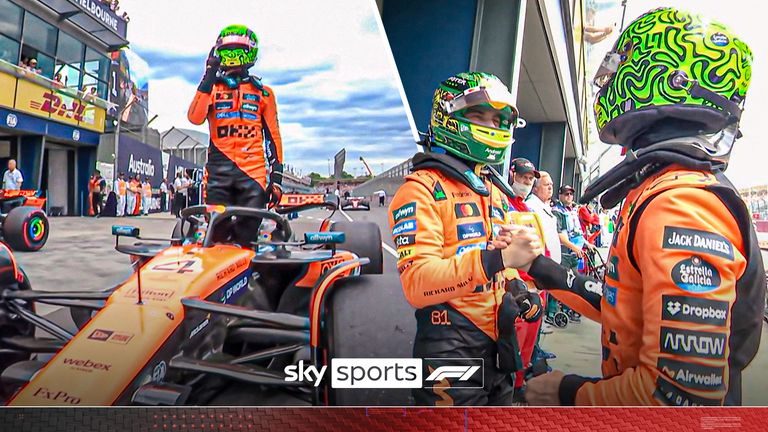 Australian GP: 'Spectacular' Lando Norris win and Lewis Hamilton's Ferrari debut assessed by Martin Brundle