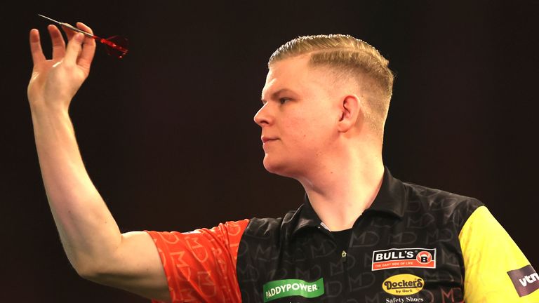 Belgian Darts Open: Ryan Searle sets up Luke Littler showdown as Mike De Decker books meeting with Luke Humphries